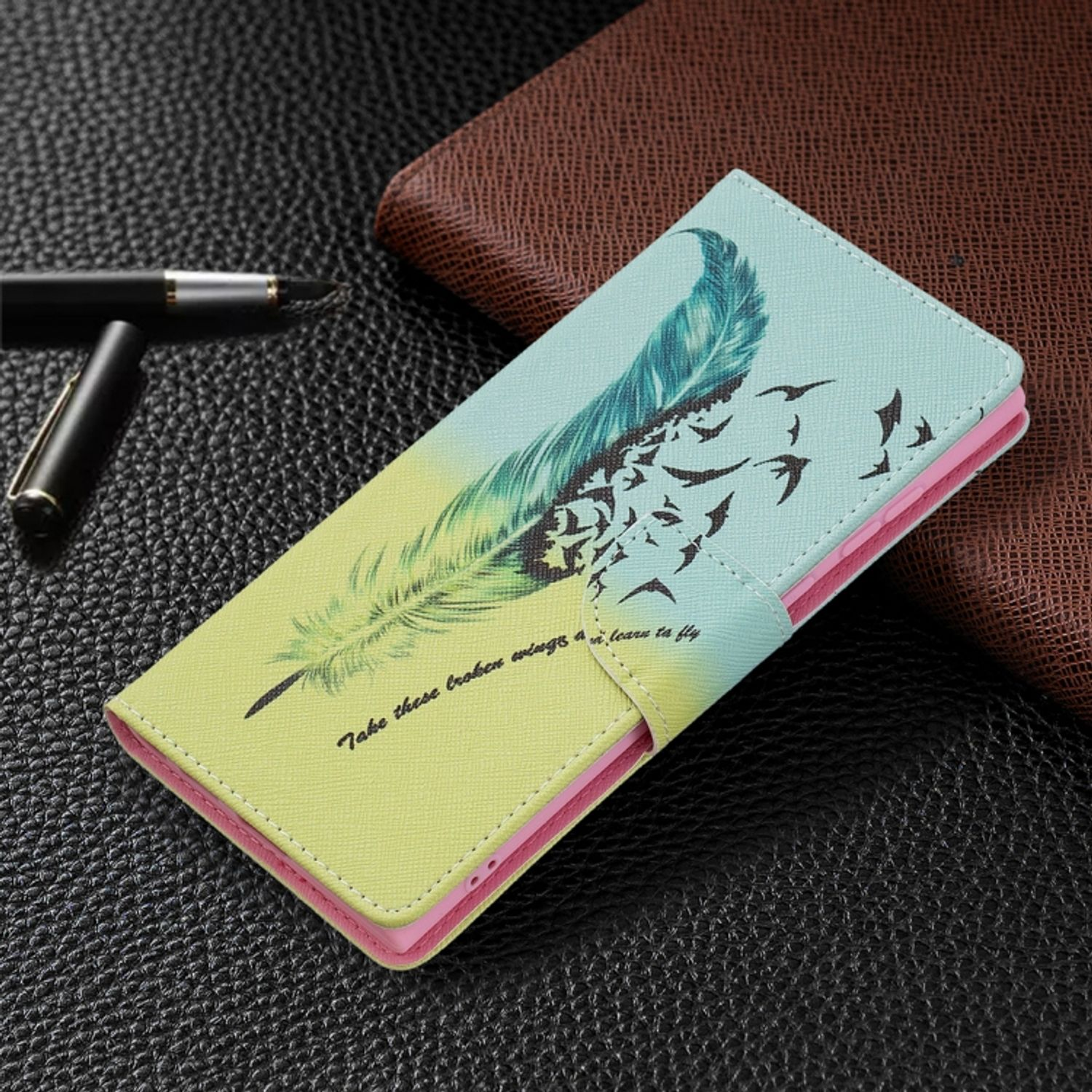 Ultra Bookcover, 5G, Feder Book Samsung, DESIGN S22 Galaxy Case, KÖNIG