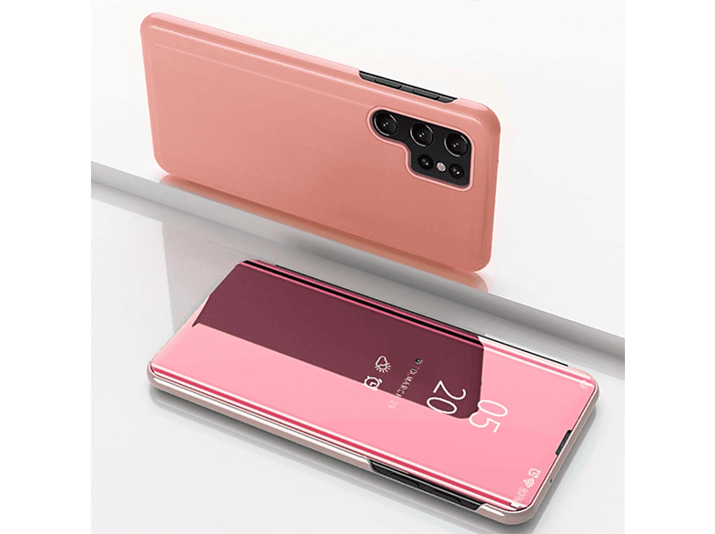 Samsung, DESIGN Full KÖNIG Rose 5G, Cover, Gold S22 Ultra Case, Galaxy