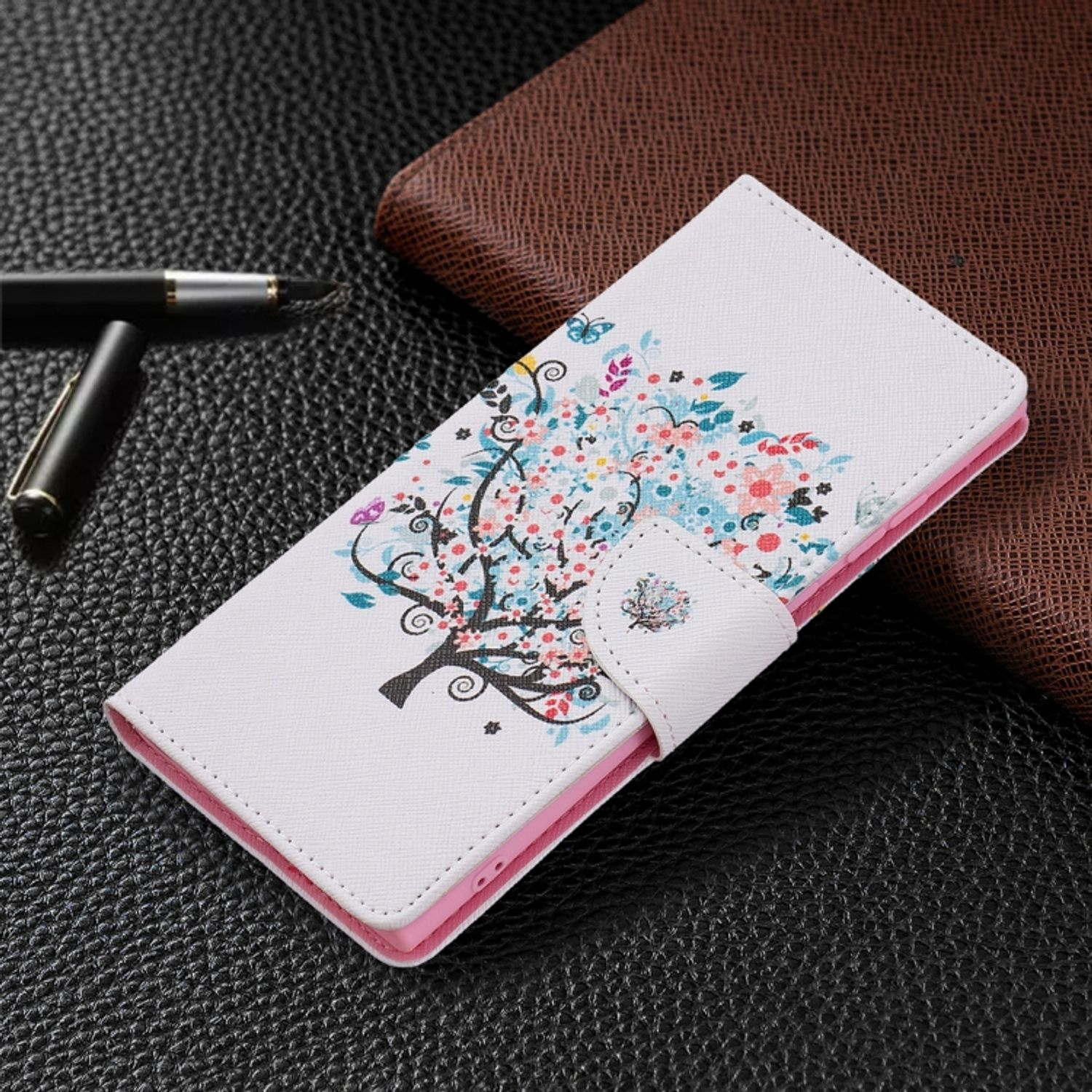 DESIGN 5G, Bookcover, S22 KÖNIG Samsung, Case, Ultra Baum Book Galaxy