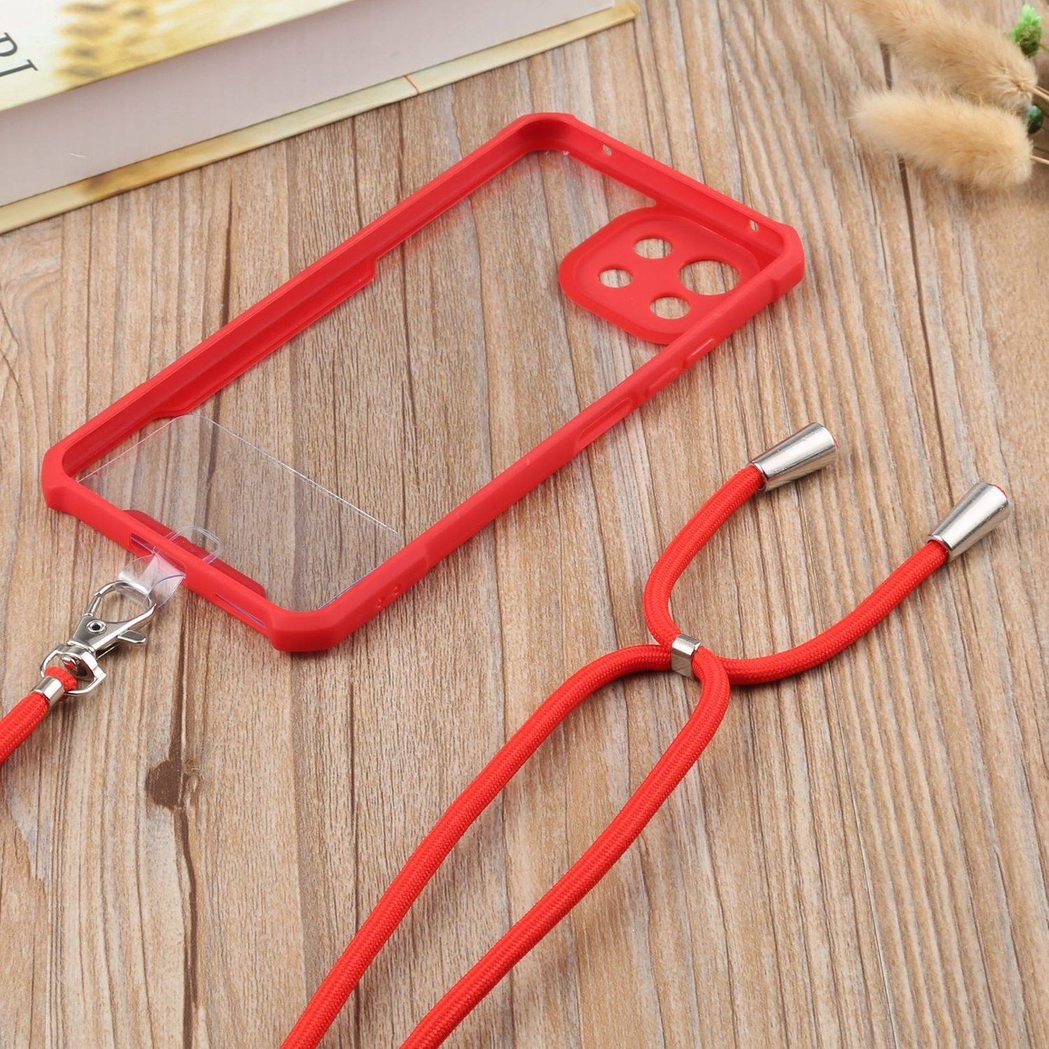 KÖNIG DESIGN Rot Case, Umhängetasche, 11 Lite, Mi Xiaomi