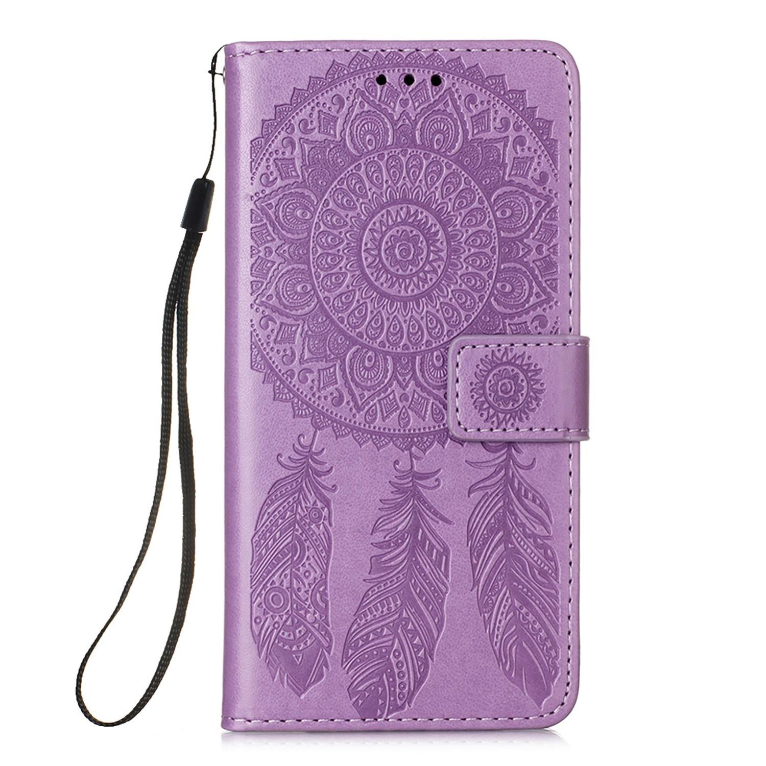 Motorola, Bookcover, KÖNIG Book Case, DESIGN Violett Moto G100,