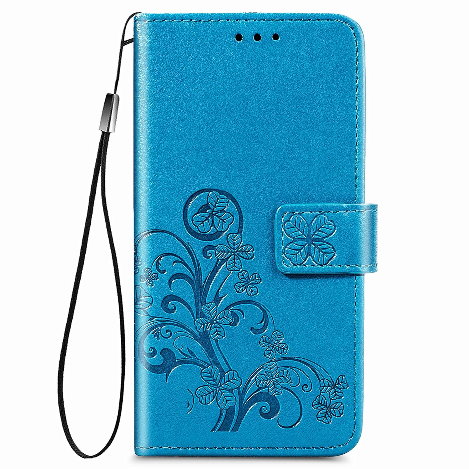 KÖNIG DESIGN Book Case, Xiaomi, Blau Poco M3, Bookcover