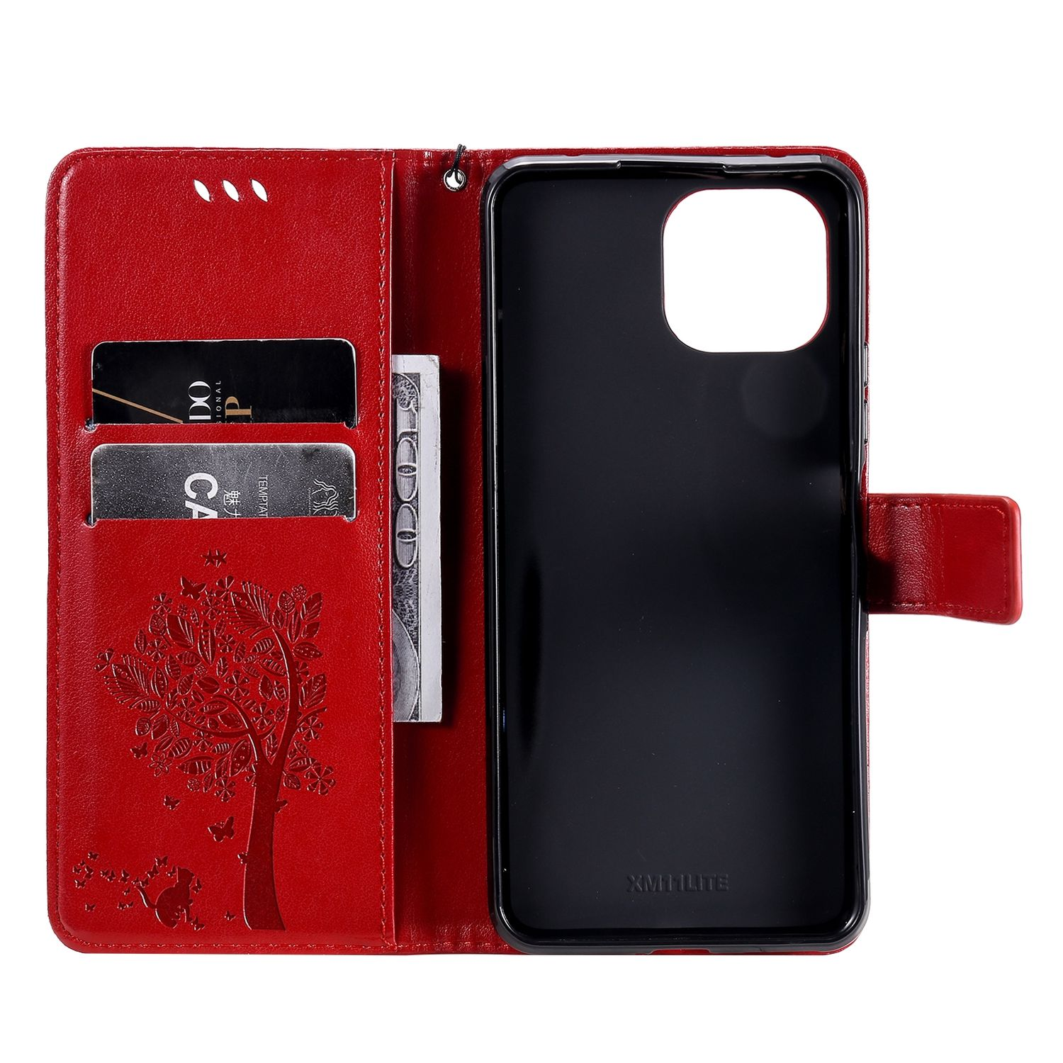 Rot 11 KÖNIG Xiaomi, DESIGN Mi Bookcover, Book Case, Lite,