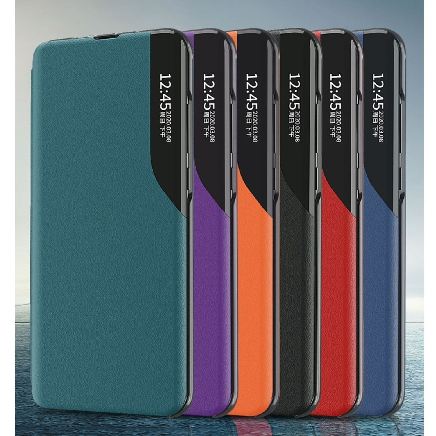 KÖNIG DESIGN Case, Full Galaxy Cover, A32 Orange 5G, Samsung