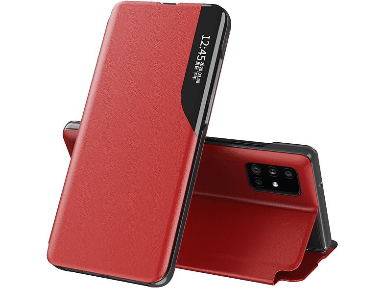KÖNIG DESIGN Galaxy Case, Rot Cover, Full Ultra, S21 Samsung