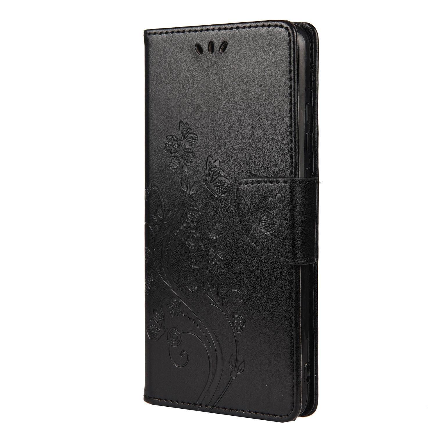 Xiaomi, Redmi Case, DESIGN Note KÖNIG 10 5G, Schwarz Bookcover, Book