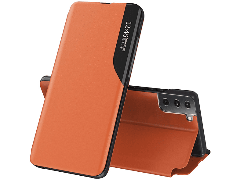 Galaxy Case, Samsung, KÖNIG Orange S21, Cover, Full DESIGN