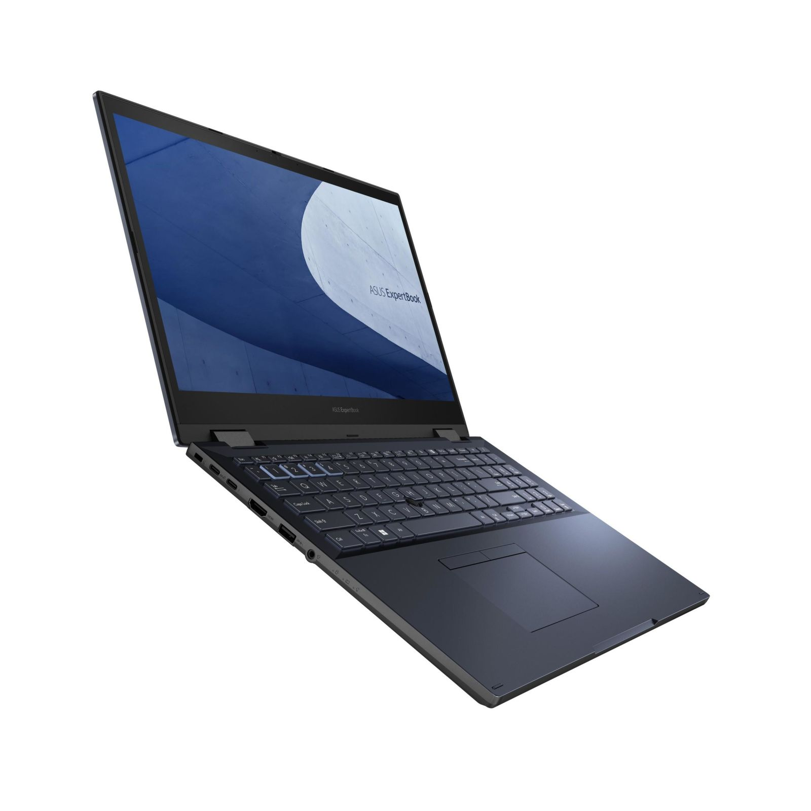 ASUS NB ExpertBook B2502FBA-N80177X 15,6 SSD, 15,6 Xe Prozesssor, Graphics, 16 i5 RAM, GB Notebook mit GB Zoll W11P, Display, Intel 512 Schwarz Iris