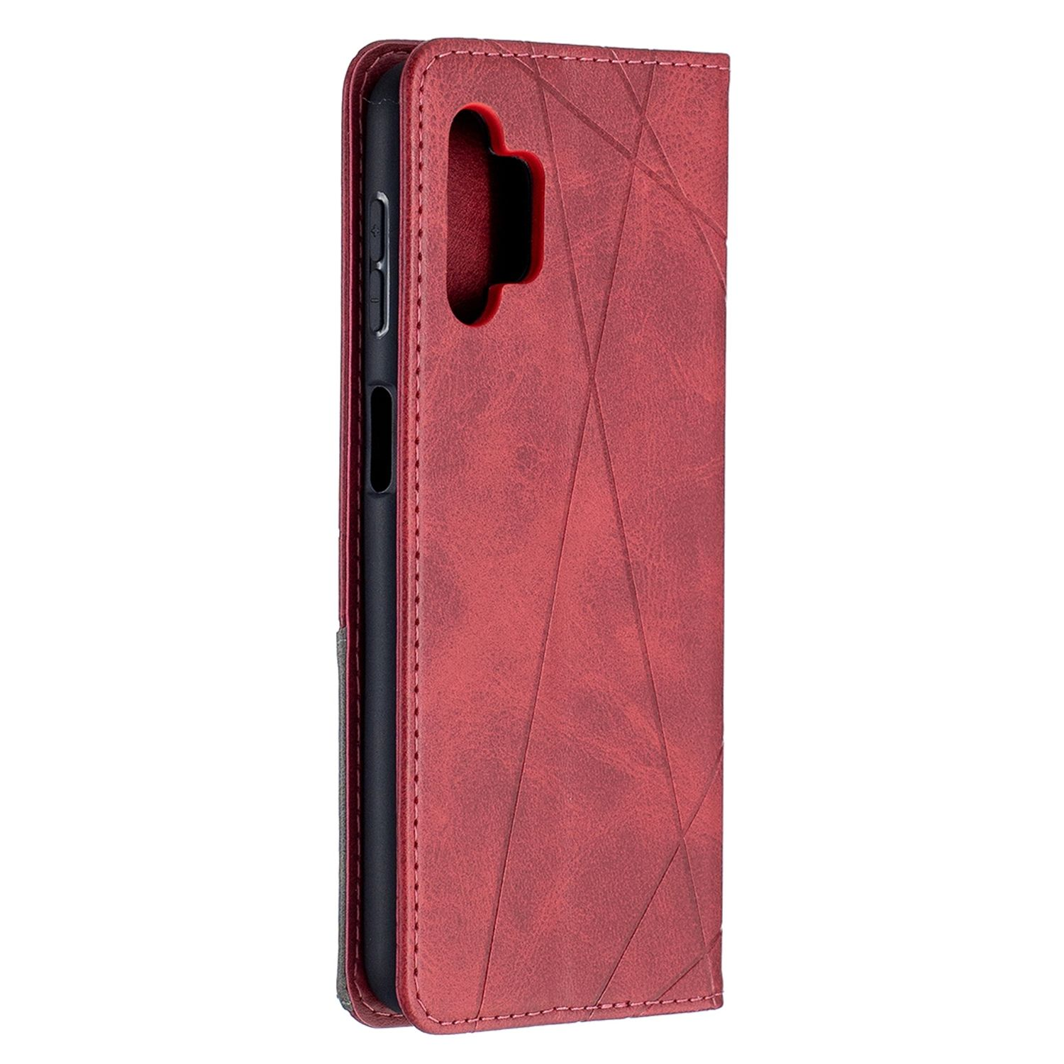 Samsung, KÖNIG Rot Case, A32 Book Galaxy 5G, DESIGN Bookcover,