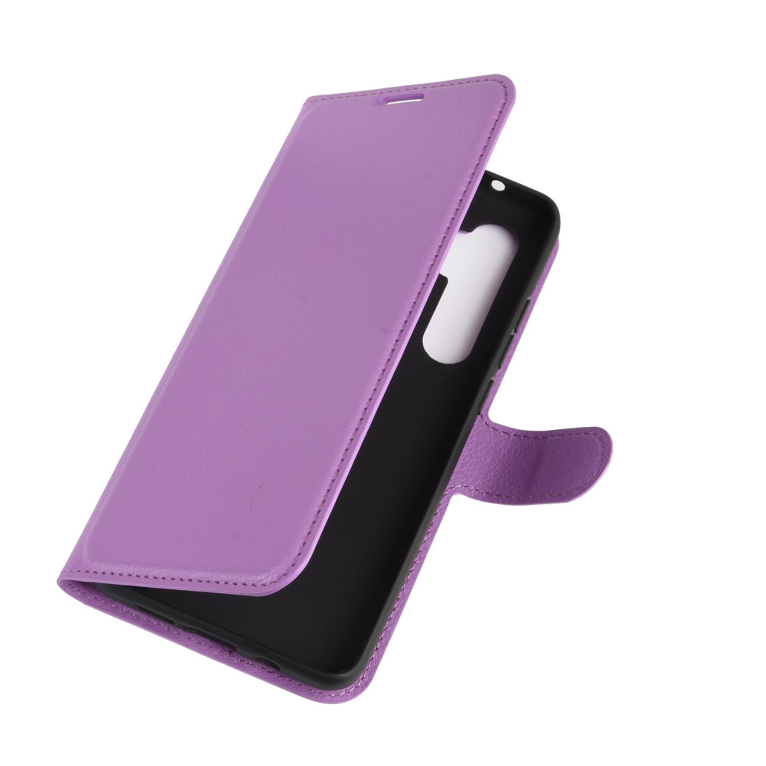 Note Xiaomi, Violett DESIGN Case, Lite, Book KÖNIG Bookcover, Mi 10