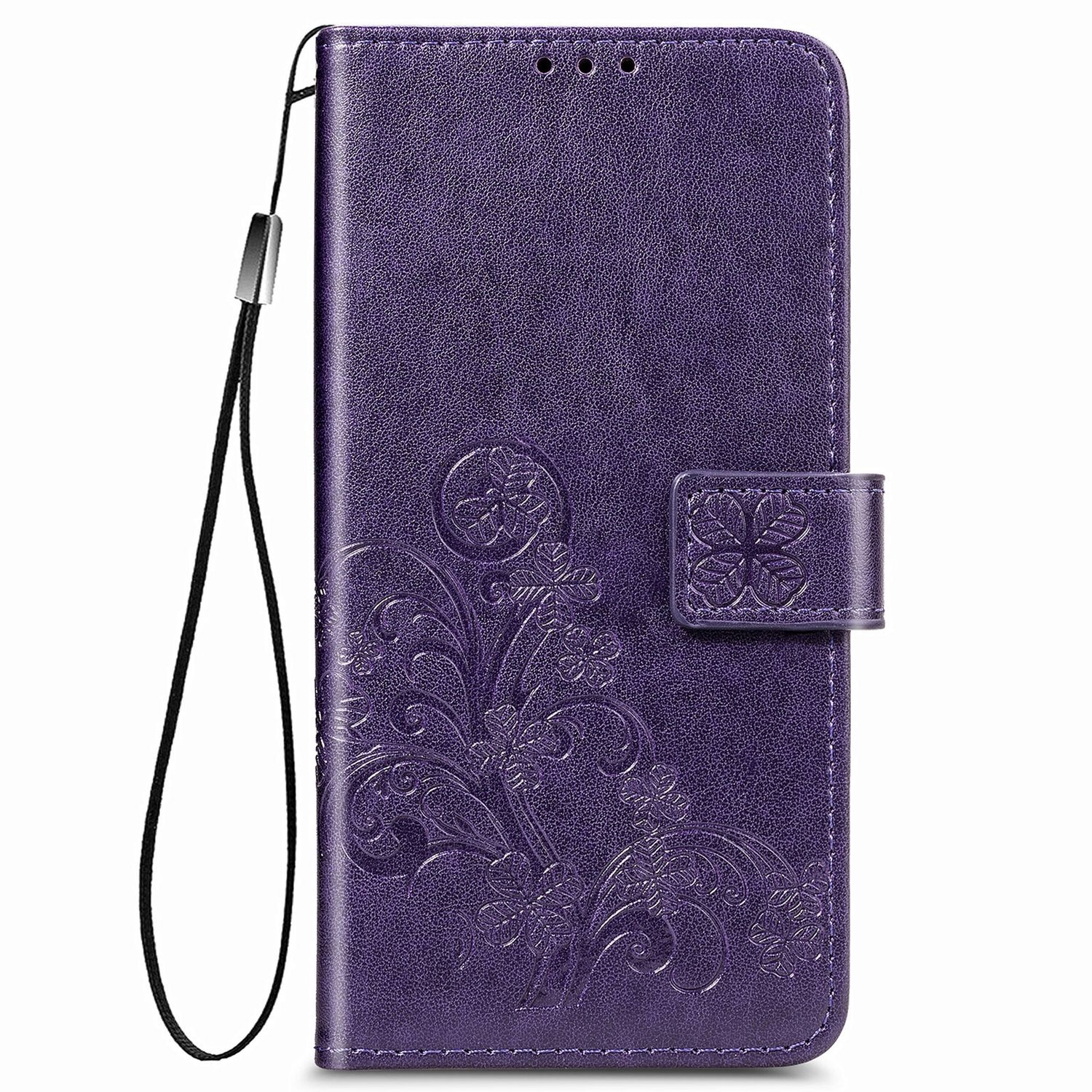 KÖNIG DESIGN Book Case, Bookcover, Poco M3, Violett Xiaomi