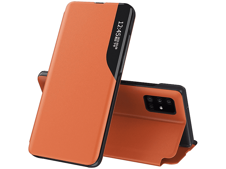 DESIGN Ultra, Samsung, Galaxy Case, KÖNIG 20 Full Note Cover, Orange