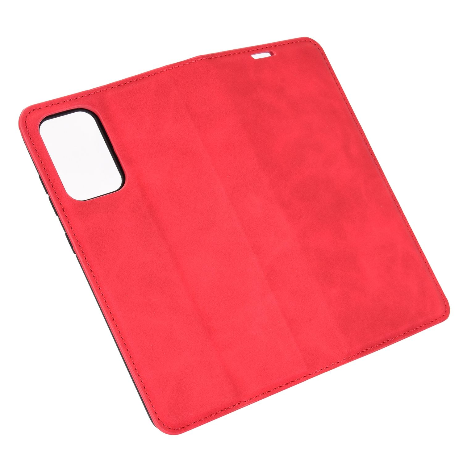 KÖNIG DESIGN Book Case, Rot Bookcover, Samsung, A72 5G, Galaxy