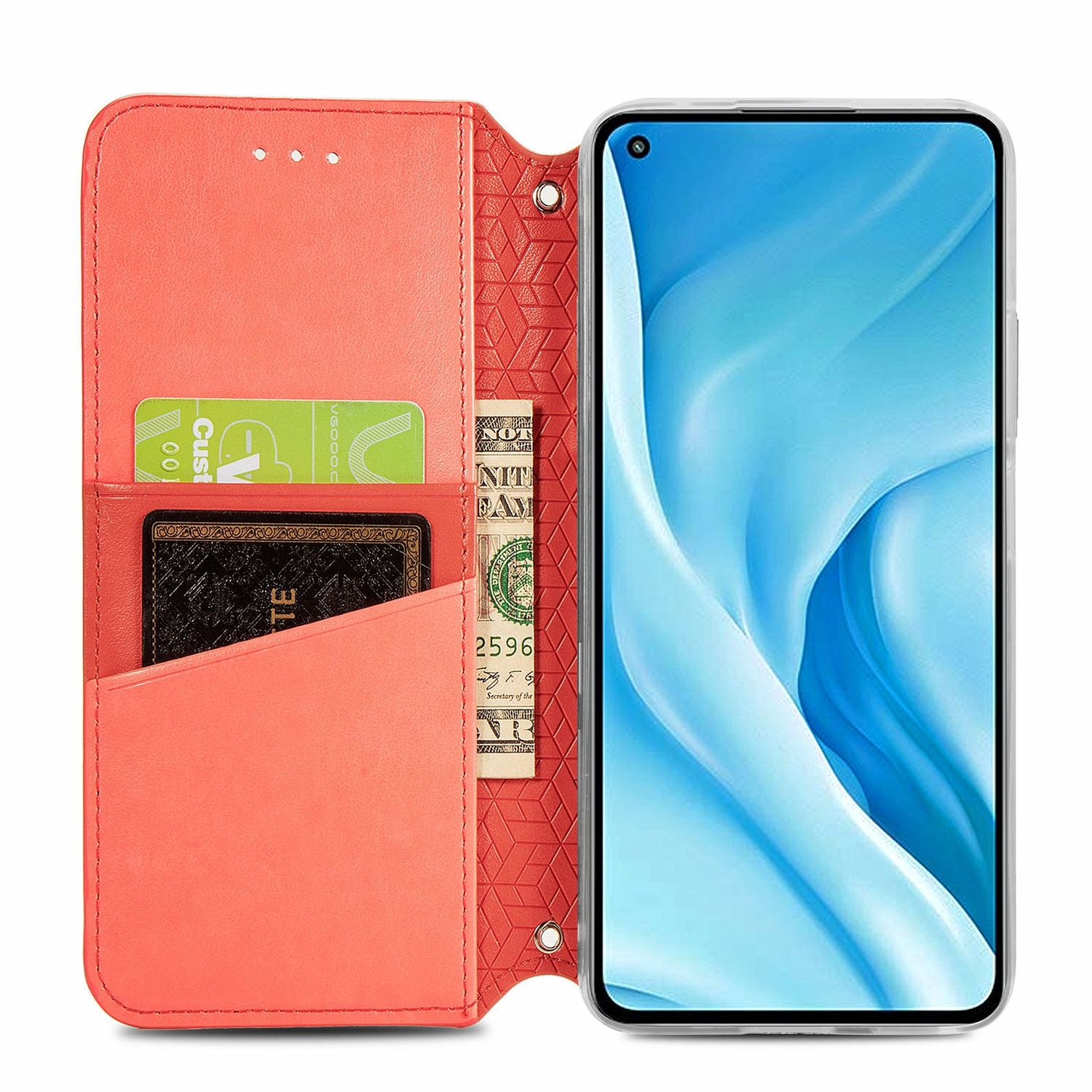 KÖNIG Xiaomi, Book Rot Bookcover, Mi 11 Case, DESIGN Lite,