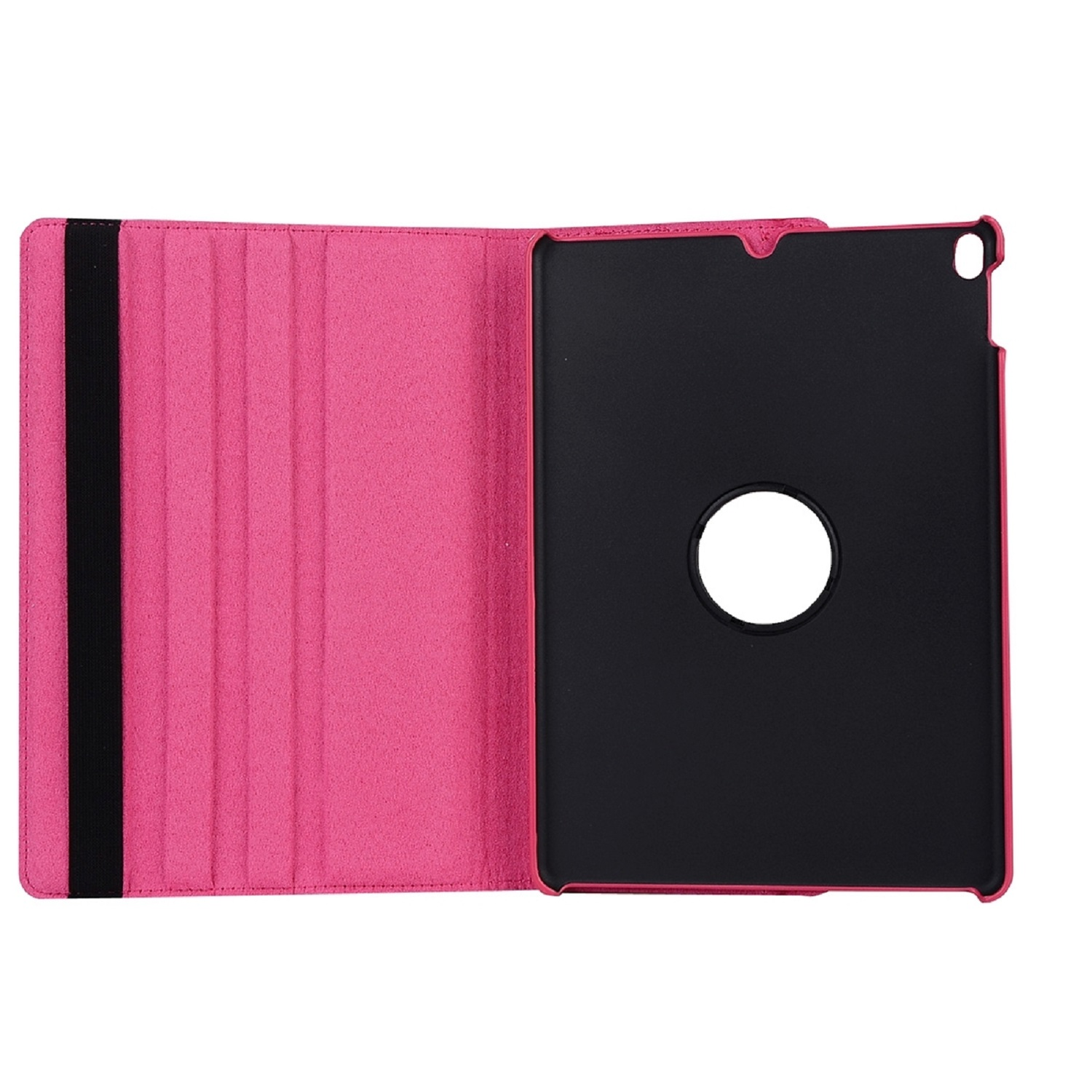 Full Apple drehbar Rose Tablethülle Case Schutzhülle Cover 360 Robustes Grad PROTECTORKING für Kunstleder/ TPU, Rotation Bookcover