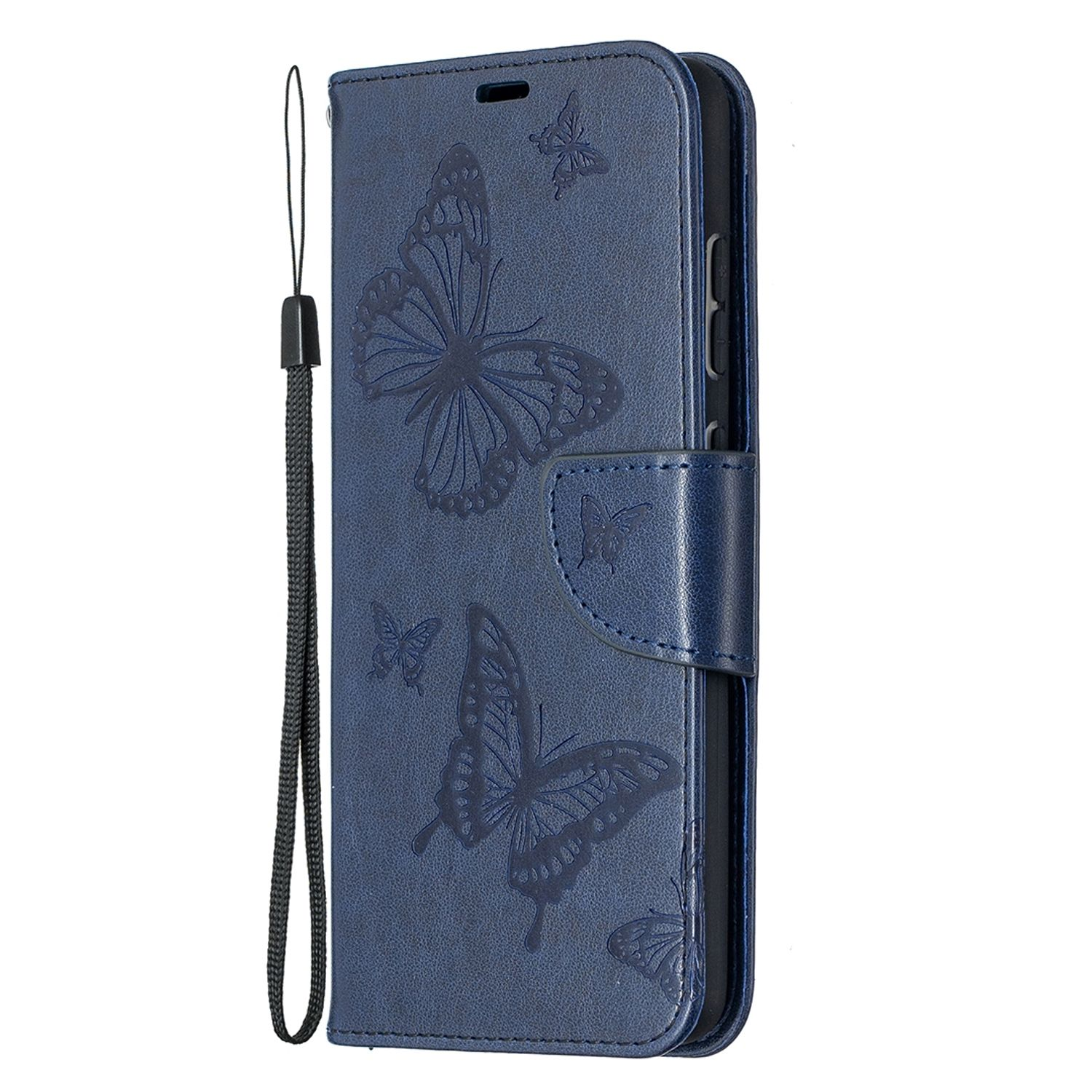 KÖNIG DESIGN Book Case, Galaxy A52s, 4G Samsung, Bookcover, Blau / A52 5G 