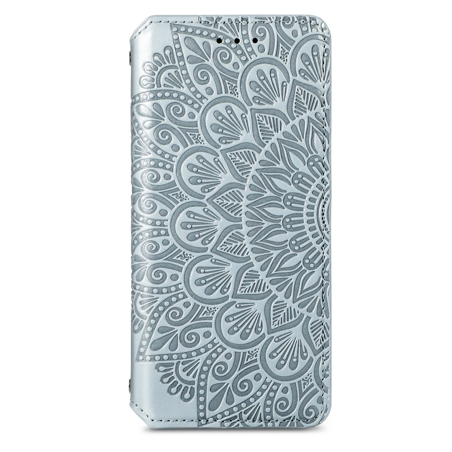 DESIGN Case, KÖNIG Galaxy Bookcover, Grau Book Samsung, S21,