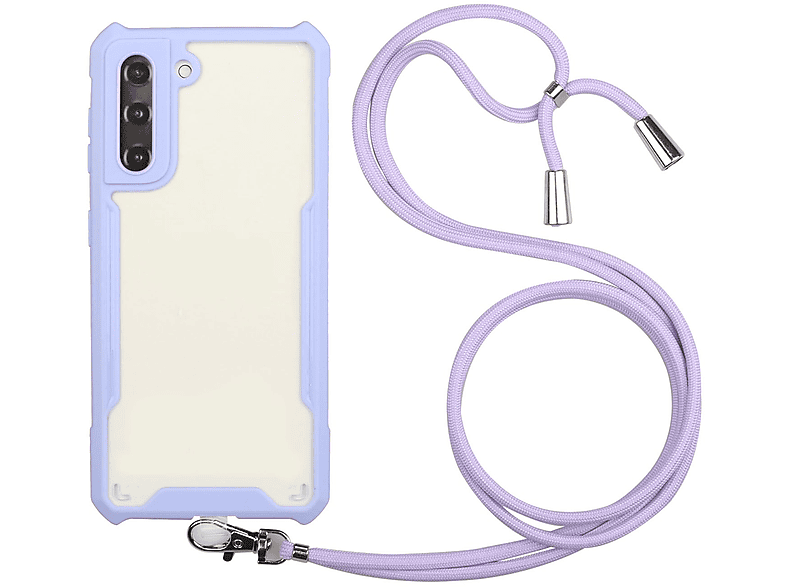DESIGN Violett Plus, Case, KÖNIG S21 Galaxy Samsung, Umhängetasche,