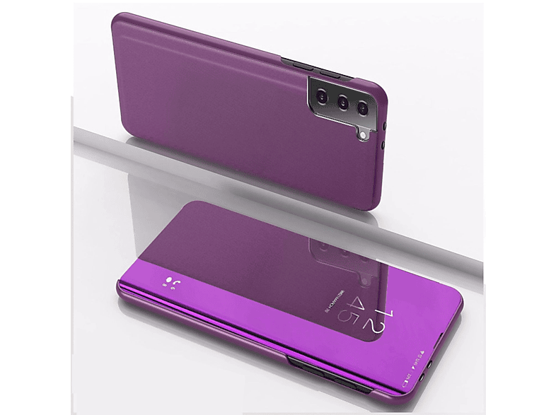 KÖNIG DESIGN Case, Full Cover, Violett Galaxy S21, Samsung
