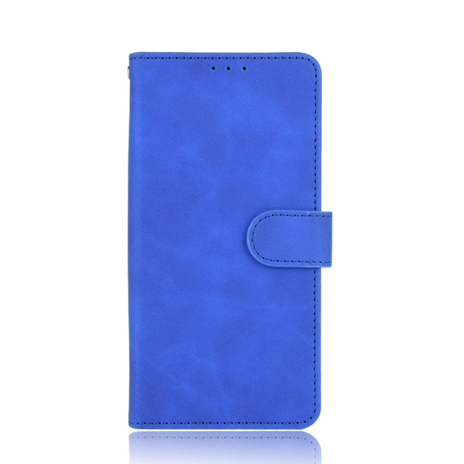 KÖNIG DESIGN Book S21 Bookcover, Blau Ultra, Samsung, Galaxy Case