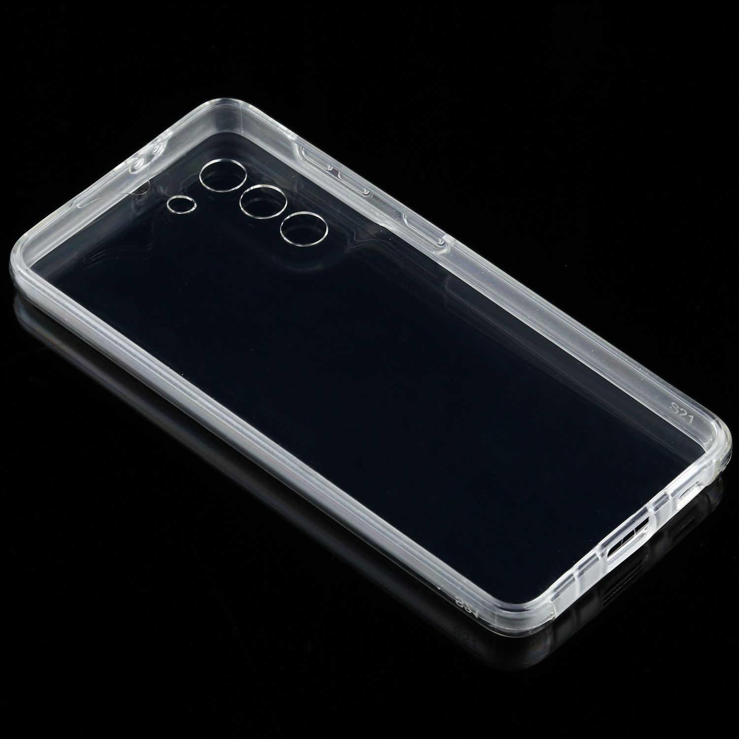 DESIGN Samsung, KÖNIG Case, S21, Full Transparent Cover, Galaxy