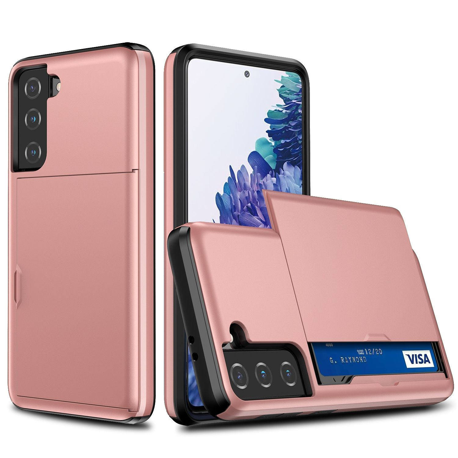 Samsung, KÖNIG Backcover, DESIGN Rosa Galaxy S21, Case,