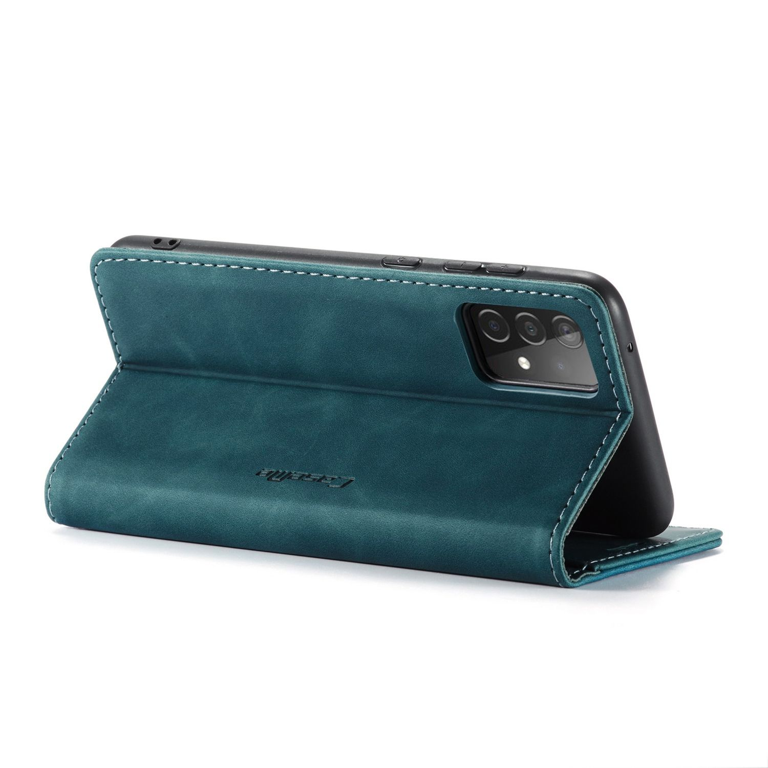 A52s, Blau Case, Samsung, 4G Book / DESIGN 5G / Galaxy KÖNIG A52 Bookcover,