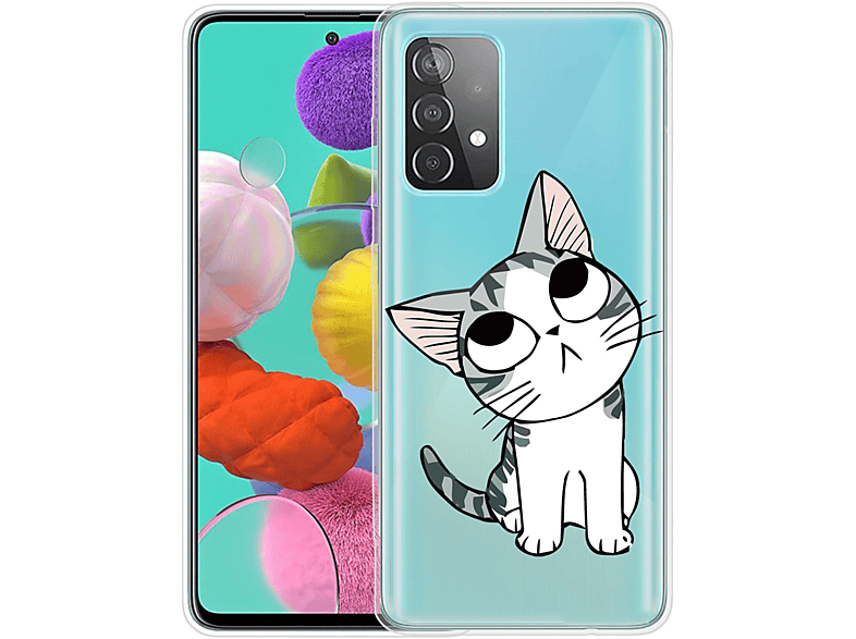 KÖNIG DESIGN 5G Case, / 4G Backcover, Galaxy Transparent Samsung, A52 / A52s