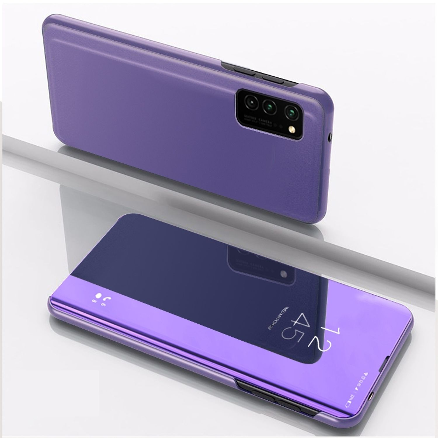 KÖNIG DESIGN Case, Galaxy Cover, Violett Samsung, Ultra, S21 Full