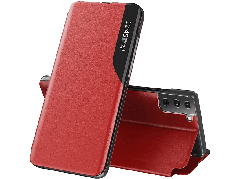 KÖNIG DESIGN Case, Full Cover, Samsung, Galaxy S21 Plus, Rot