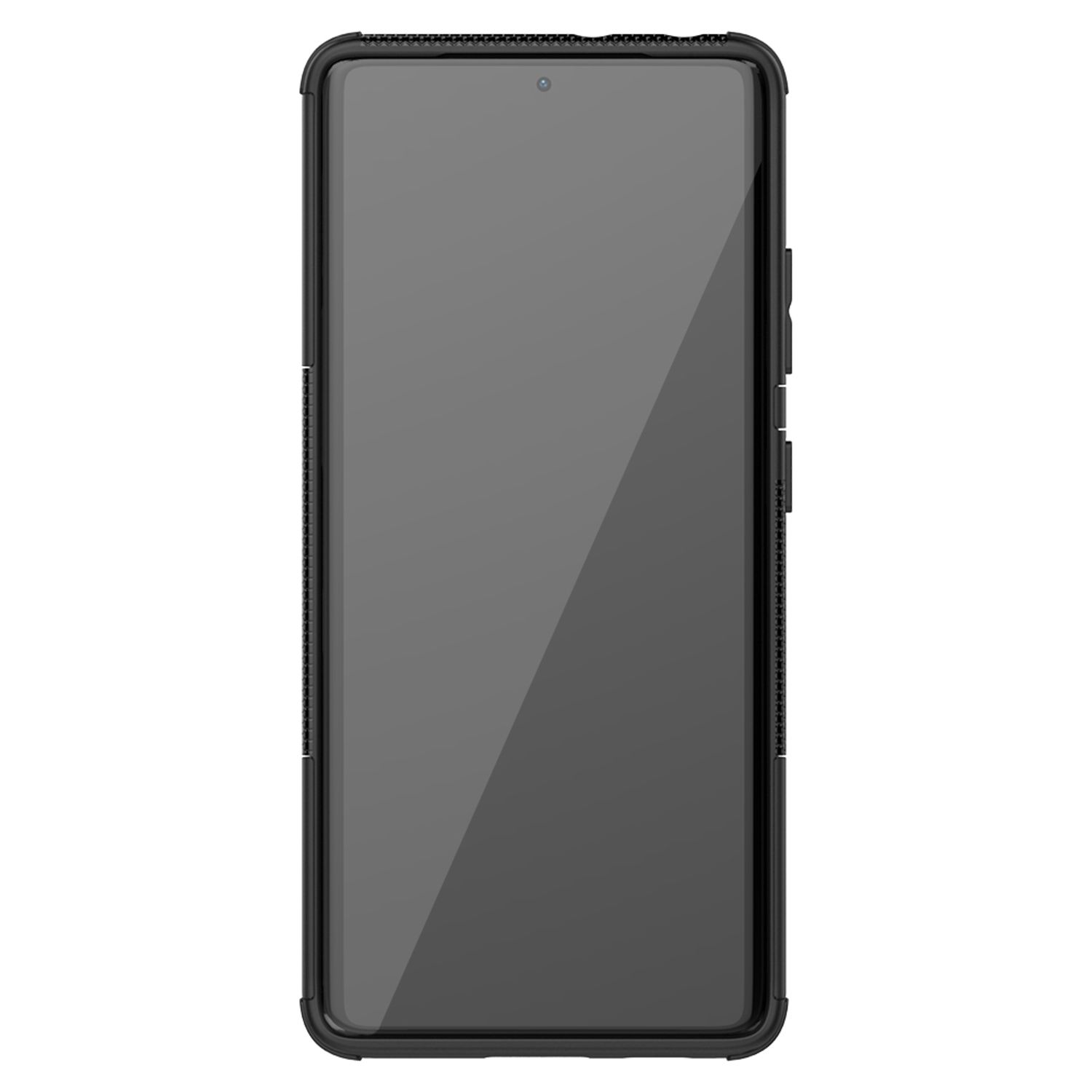 Schwarz Samsung, S21 Ultra, Case, KÖNIG DESIGN Backcover, Galaxy