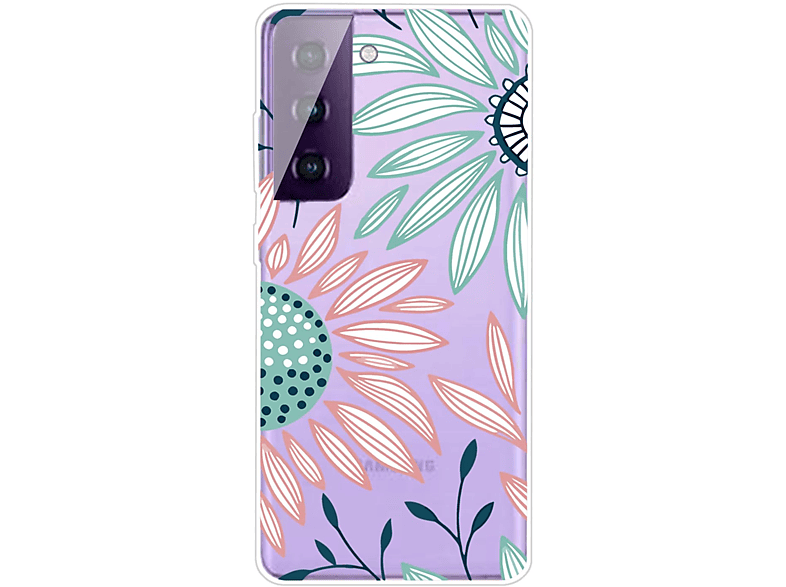 KÖNIG DESIGN Plus, Galaxy Samsung, Transparent Case, S21 Backcover