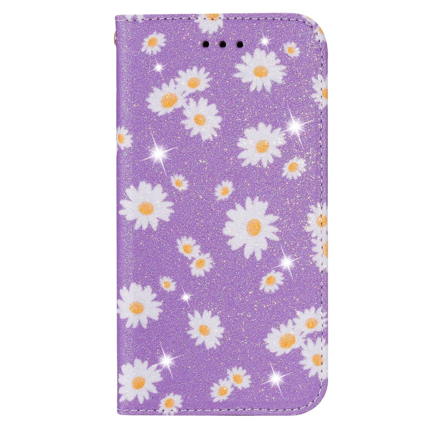 Bookcover, Apple, Violett iPhone 12 Book DESIGN KÖNIG Pro, / 12 Case,