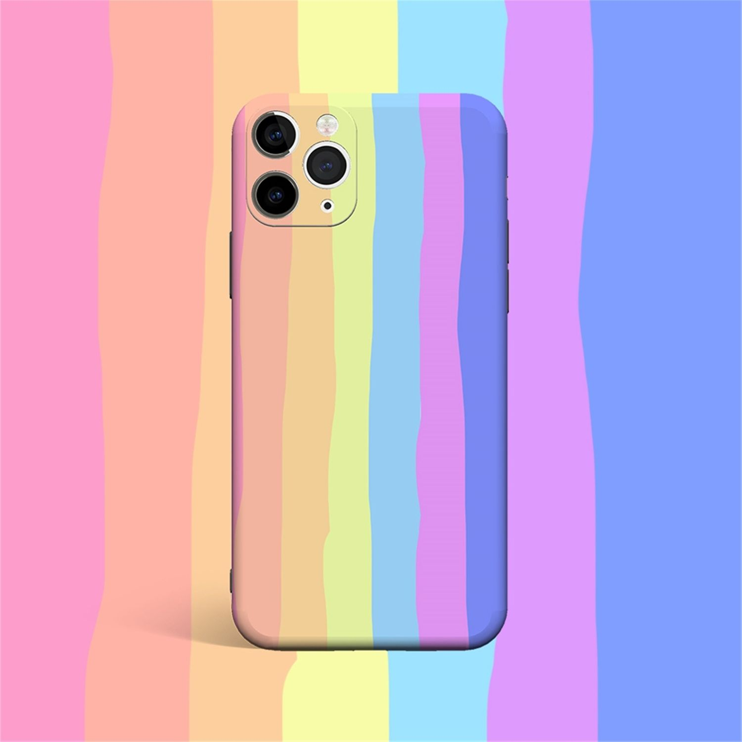 KÖNIG DESIGN Case, iPhone 11 Mehrfarbig Apple, Backcover, Pro