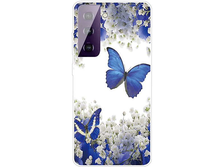 S21, Transparent DESIGN KÖNIG Galaxy Backcover, Samsung, Case,