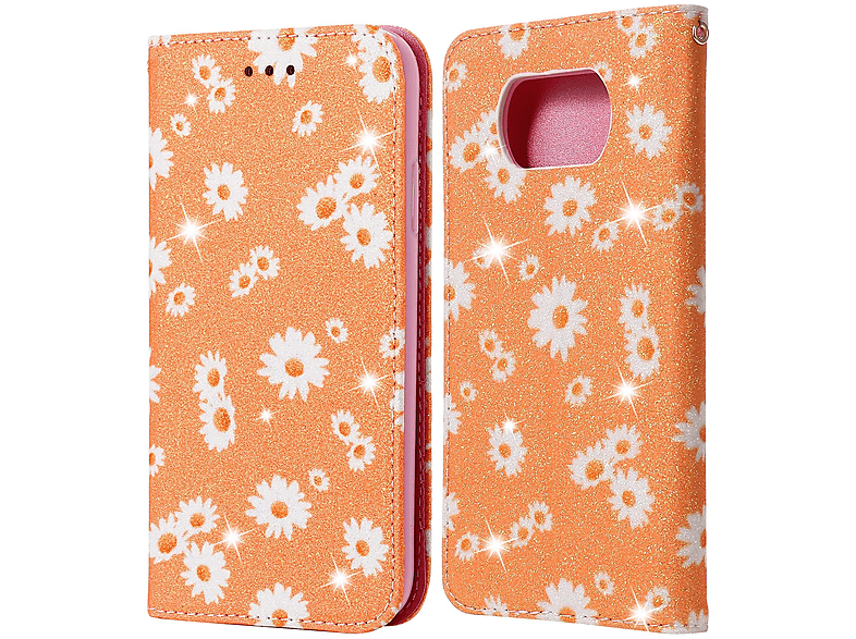 DESIGN Orange X3, Case, Xiaomi, Book KÖNIG Poco Bookcover,