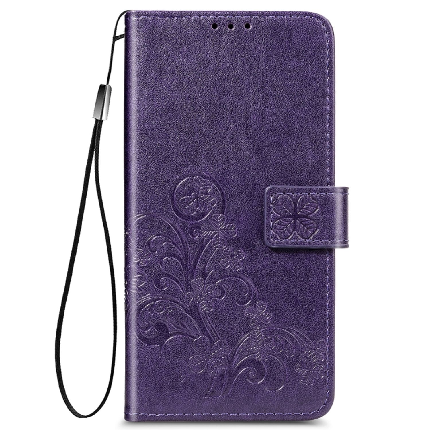KÖNIG Case, DESIGN Plus Book Galaxy S22 Samsung, Bookcover, Violett 5G,