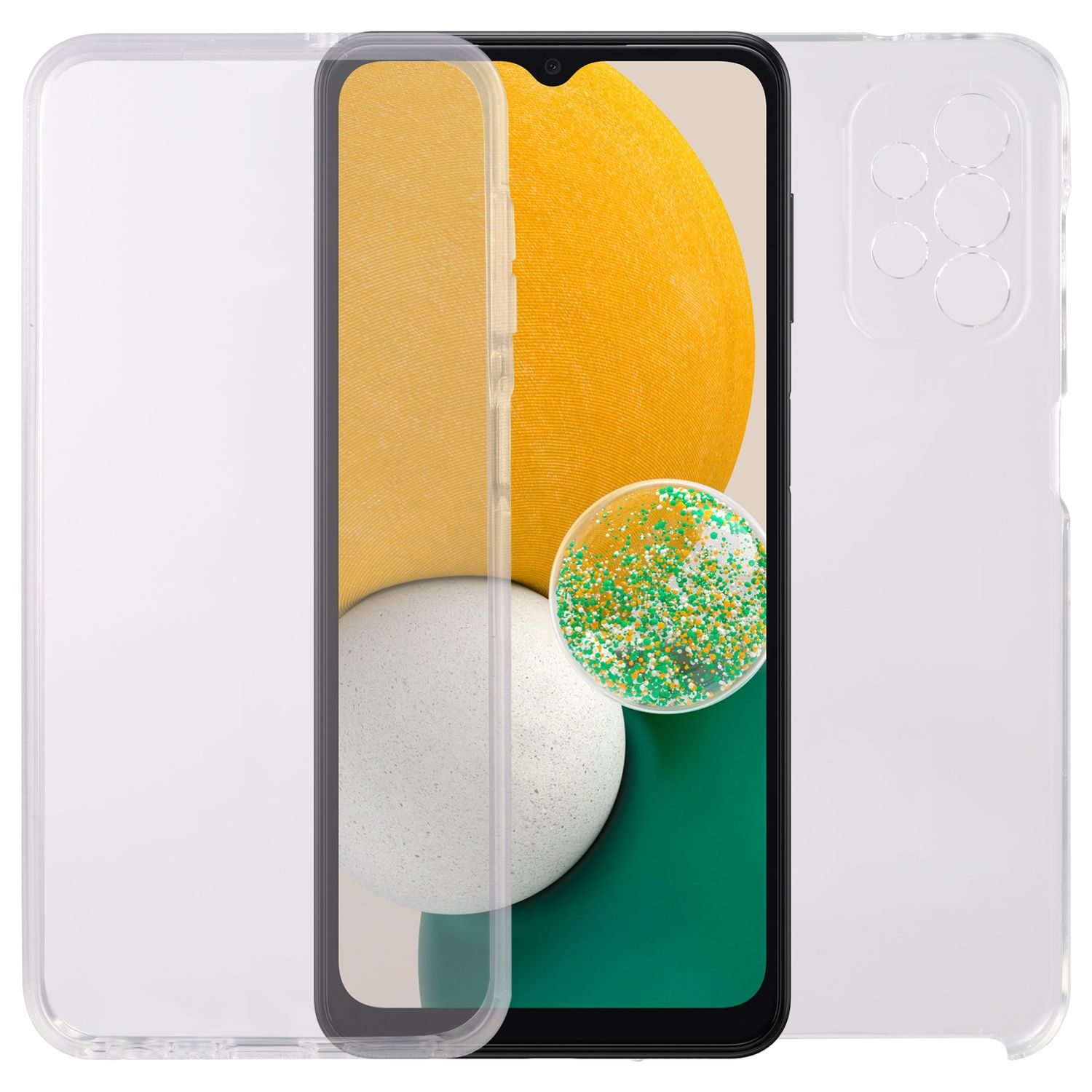 KÖNIG DESIGN Case, Full 4G, Galaxy Transparent Cover, Samsung, A13