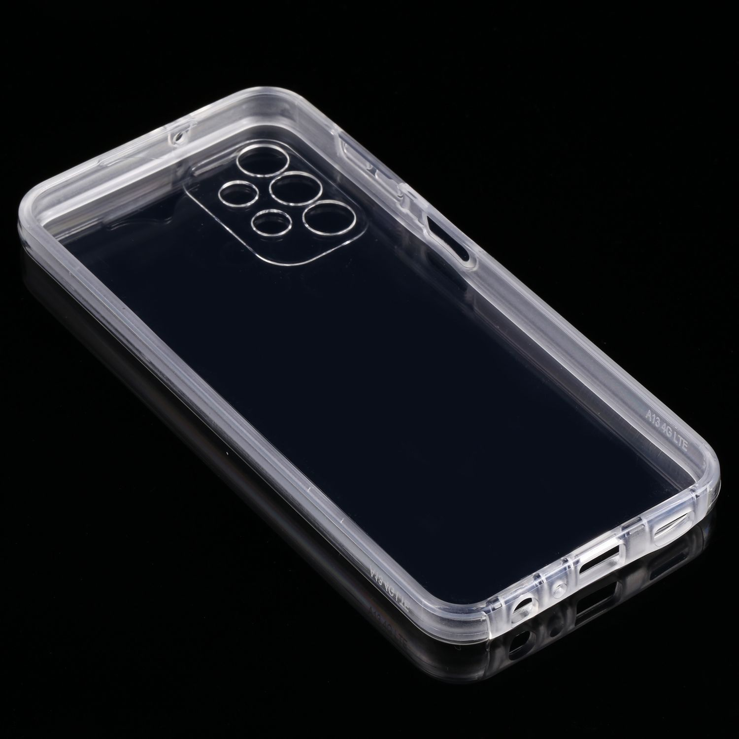 Samsung, A13 KÖNIG Transparent 4G, Case, Full Cover, Galaxy DESIGN
