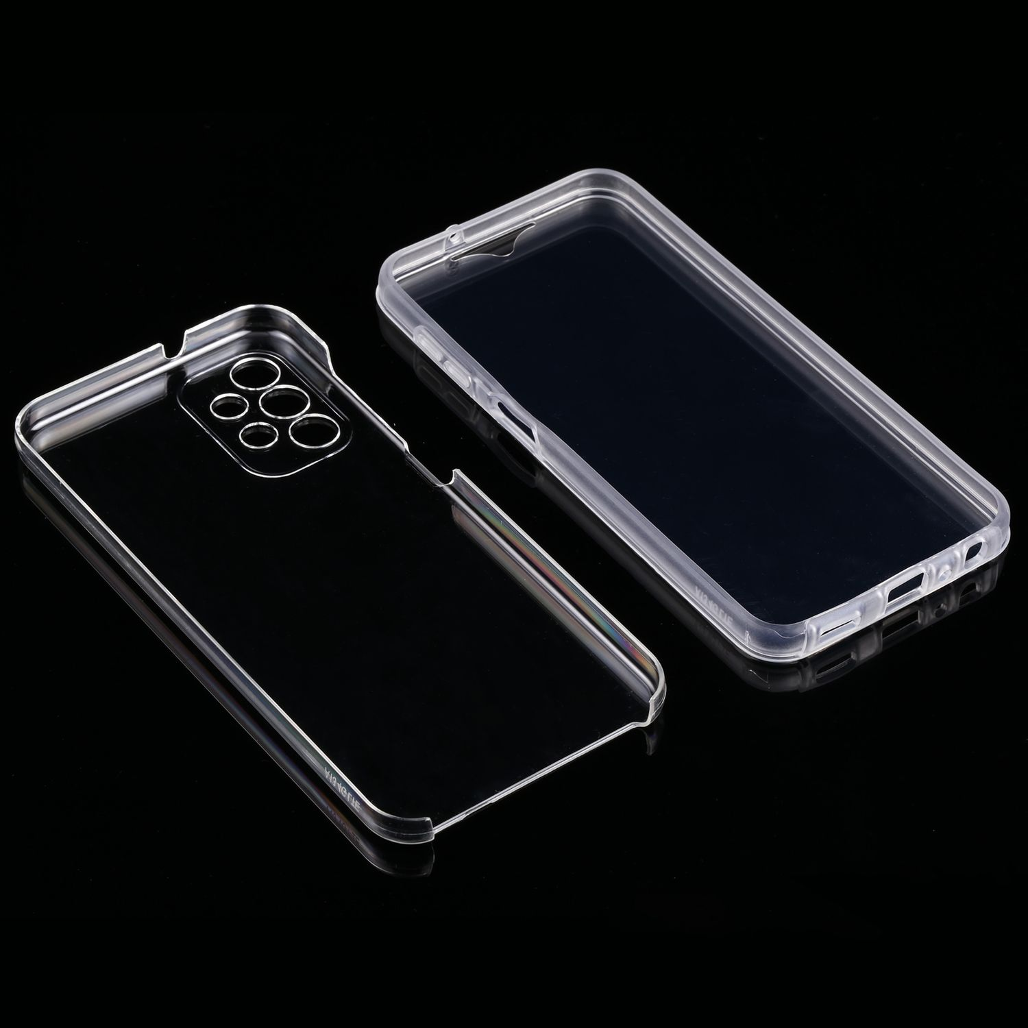A13 DESIGN KÖNIG Cover, Full Samsung, Galaxy 4G, Transparent Case,