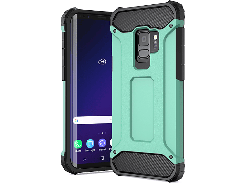 Galaxy, S8 PLUS, HBASICS Mint PLUS, Handyhülle Samsung Backcover, für Armor Galaxy Samsung S8