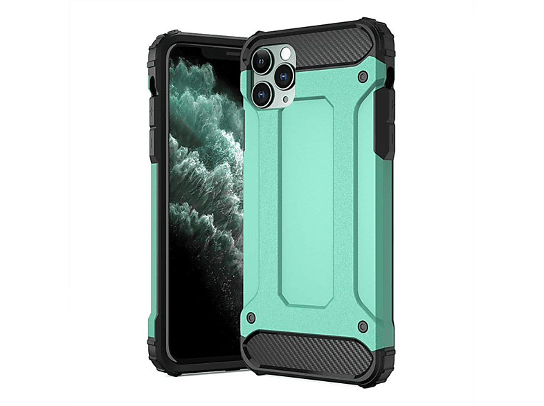 Backcover, 11 iPhone, PRO Armor 11 HBASICS PRO MAX, Handyhülle IPhone MAX, für Mint
