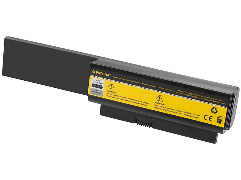 Volt, Compaq 4311 HP 4400 14.8 1 Stück CQ20 mAh  493202-001 PATONA HSTNN-XB77 Li-Ion HSTNN-OB77 Ersatzakku, Presario