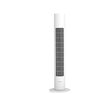 Ventilador de torre - XIAOMI Smart Tower Fan, 22 W, 3 velocidades, Blanco