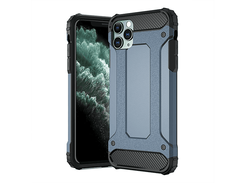 HBASICS Armor Handyhülle für IPhone XS MAX, Backcover, iPhone, XS MAX, Navy | Backcover