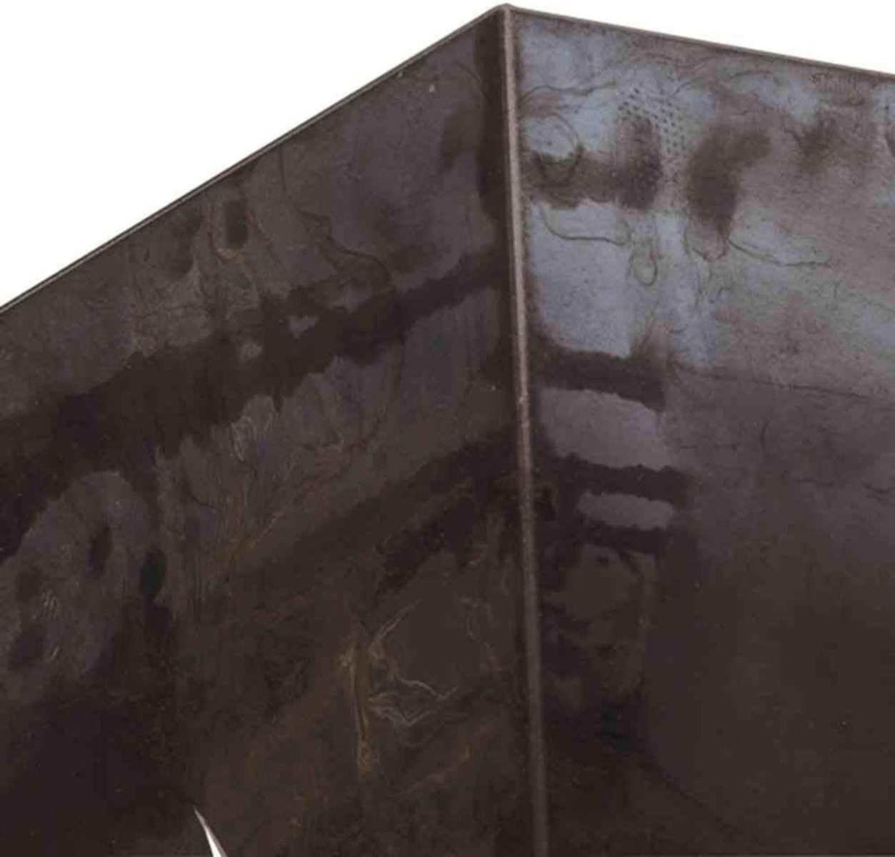 GOMAZING Feuerkorb aus Stahl (anthrazit, grau Feuertonne, 50x50x60cm)