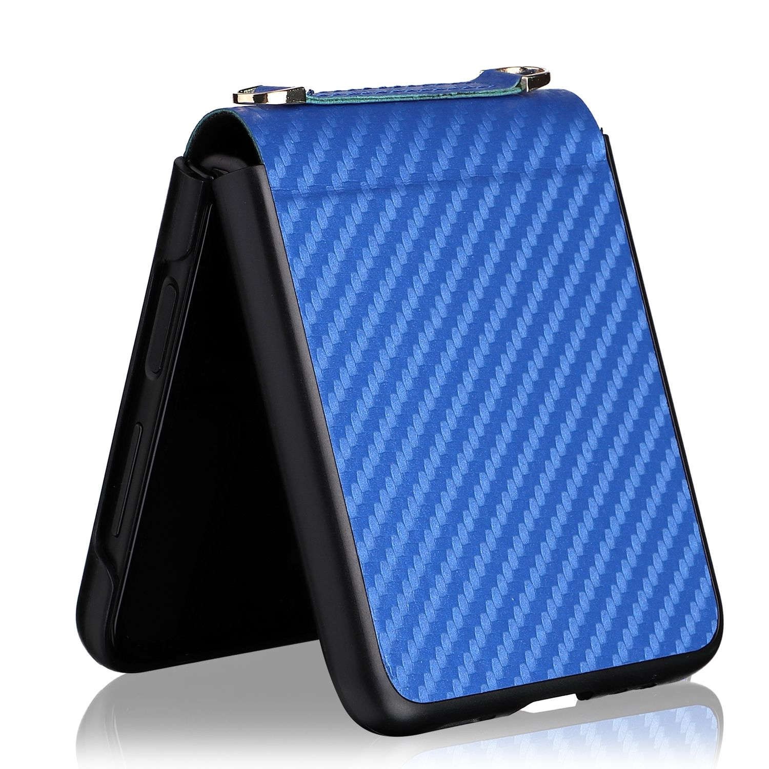 DESIGN Flip3 Samsung, KÖNIG Galaxy Case, Backcover, Blau 5G, Z