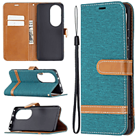 KÖNIG DESIGN Book Case, Bookcover, Huawei, P50 Pro, Grün