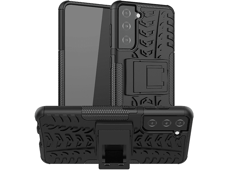 KÖNIG DESIGN Case, Backcover, Samsung, Galaxy S21, Schwarz