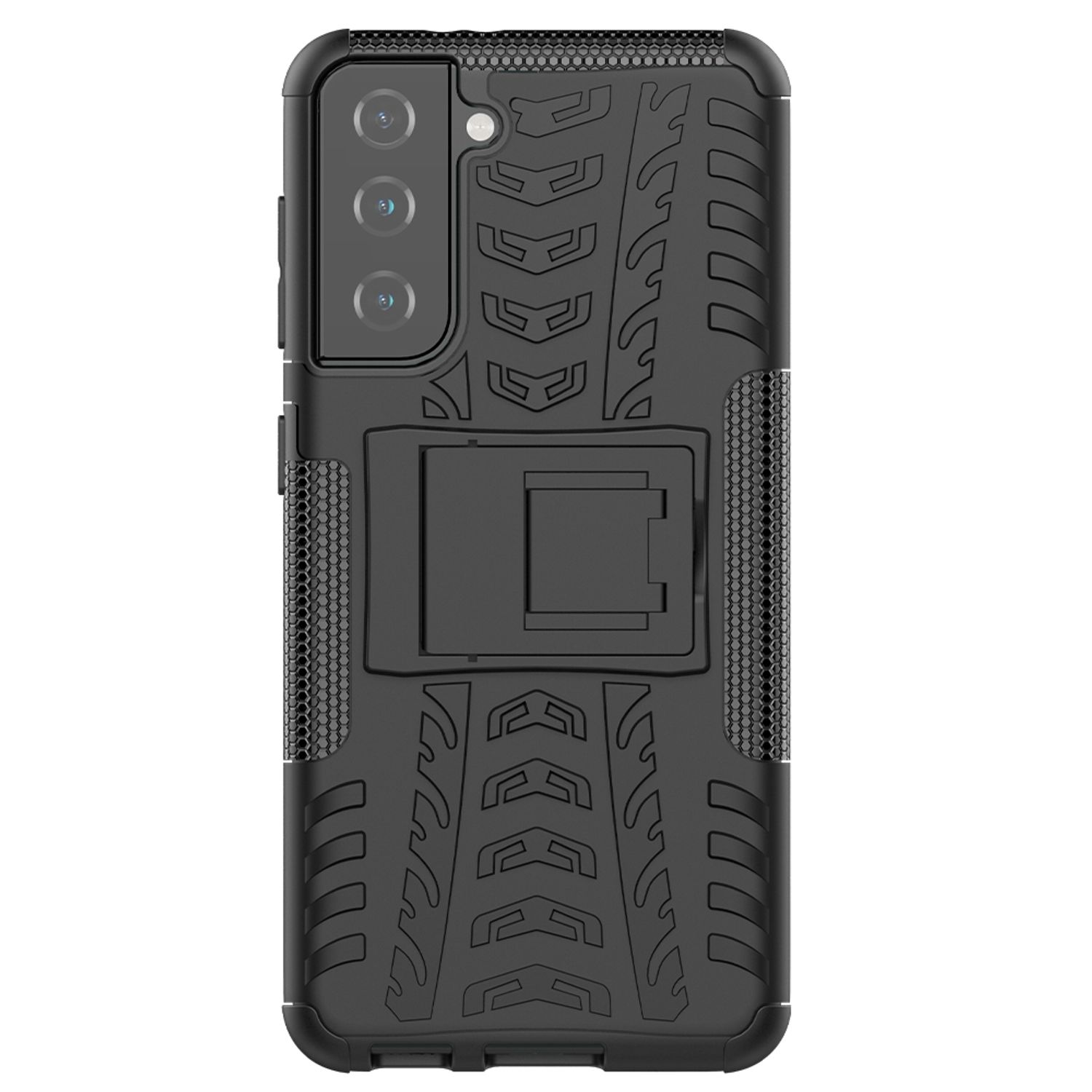 Case, DESIGN Schwarz Galaxy Samsung, KÖNIG S21, Backcover,